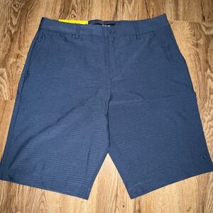 Hang Ten Men's‎ Hybrid Walkshort Blue Size 32 10" Inseam New